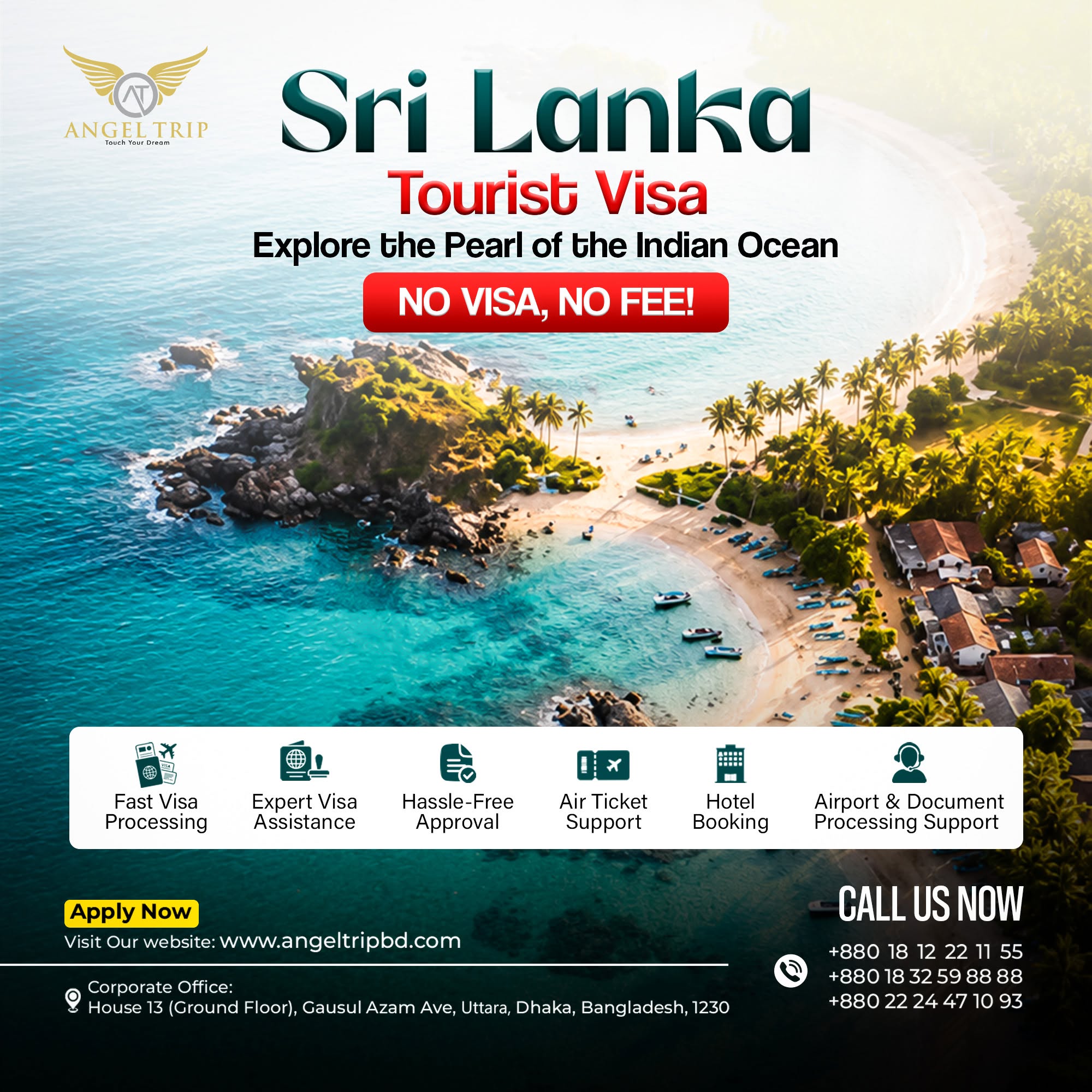 Spend your dream vacation in Sri Lanka, the pearl of the Indian Ocean! | 𝐀𝐍𝐆𝐄𝐋 𝐓𝐑𝐈𝐏